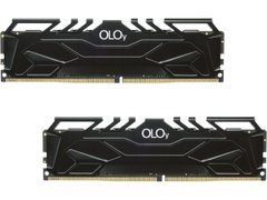 Оперативная память OLOy OWL 32GB (2 x 16GB) DDR4 3200 MD4U163216CGDA, DDR4, 32 Гб, 2, Поддержка профиля XMP, Отсутствует