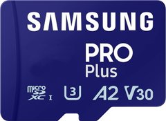 Карта пам'яті Samsung 512 GB microSDXC UHS-I U3 V30 A2 PRO Plus 2023 (MB-MD512SA)