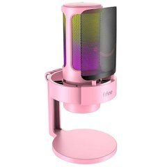 Мікрофон для ПК/ для стрімінгу, подкастів Fifine A8 Pink, Рожевий