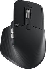 Миша Logitech MX Master 3S Performance Wireless Mouse Bluetooth Black (910-006556), Чорний, 8000 dpi