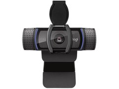 Веб-камера Logitech Webcam C920S PRO HD 1080p (960-001257) - Знижена в ціні, Чорний
