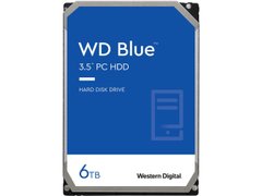 Жорсткий диск Western Digital Blue 6TB 5400rpm 256MB WD60EZAZ 3.5" SATAIII HDD