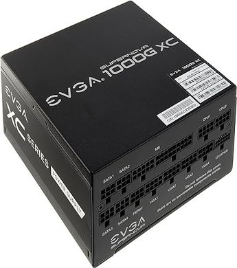 Блок питания EVGA Supernova 1000G XC 520-5G-1000-K1, 80 Plus Gold, PCIe 5.0, ATX 3.0 1000W