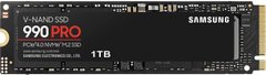 SSD Samsung 990 Pro 1TB M.2 PCIe 4.0 x4 V-NAND 3bit MLC (MZ-V9P1T0BW), Чорний