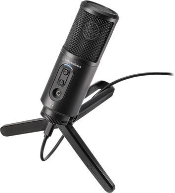 Микрофон студийный/ для ПК / для подкастов Audio-Technica ATR2500x-USB, Черный