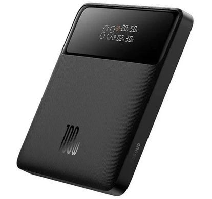 Внешний аккумулятор (павербанк) Baseus Blade 20000mAh 100W HD Edition Black (PPBL000301)