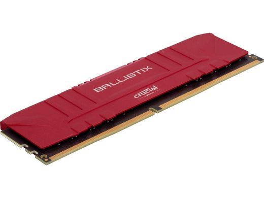 Оперативна пам'ять Crucial DDR4-3200 32768MB PC4-25600 (Kit of 2x16384) Ballistix Red (BL2K16G32C16U4R), DDR4, 32 Гб, 2, Охолодження модуля, Відсутня