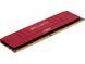 Оперативна пам'ять Crucial DDR4-3200 32768MB PC4-25600 (Kit of 2x16384) Ballistix Red (BL2K16G32C16U4R), DDR4, 32 Гб, 2, Охолодження модуля, Відсутня