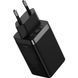 Сетевое зарядное устройство Baseus GaN5 Pro Fast Charger 65W Black Type-C to Type-C cable (CCGP120201)