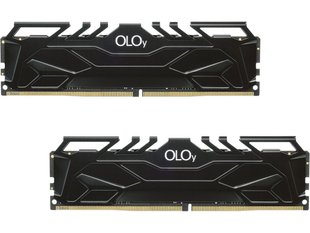 Оперативна пам'ять OLOy OWL 32GB (2 x 16GB) DDR4 3200 MD4U163216CGDA, DDR4, 32 Гб, 2, Підтримка профілю XMP, Відсутня