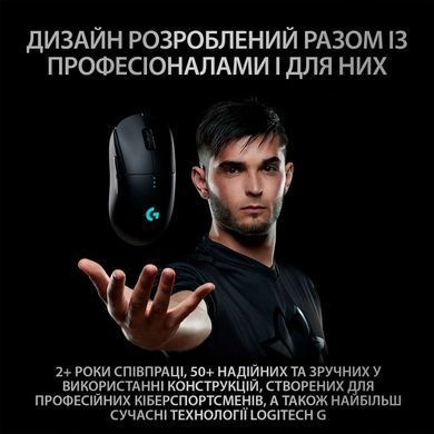 Мышь Logitech G Pro Wireless (910-005272), 25600 dpi