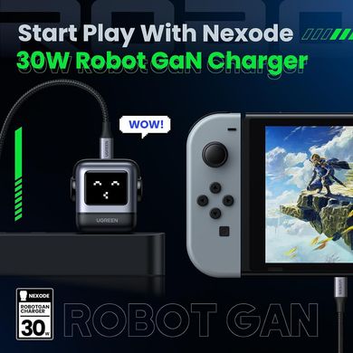 Зарядний пристрій Ugreen Nexode RG 65W USB C GaN Charger