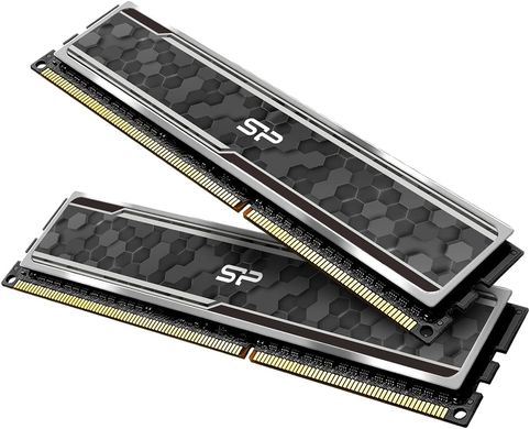 Оперативна пам'ять Silicon Power Value Gaming DDR4 32 ГБ (2x16 ГБ), 3200 МГц, для настільних ПК з радіатором (SP032GXLZU320BDAJ7), DDR4, 32 Гб, 2, Охолодження модуля, Відсутня