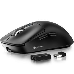 Миша бездротова ATTACK SHARK X3 PRO Black 4K PAW3395, 26000
