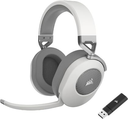 Наушники с микрофоном Corsair HS65 Wireless White (CA-9011286)