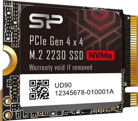 SSD Накопитель Silicon Power UD90 1TB M.2 2230 NVMe PCIe 4.0 x4 3D NAND (TLC) (SP01KGBP44UD9007)