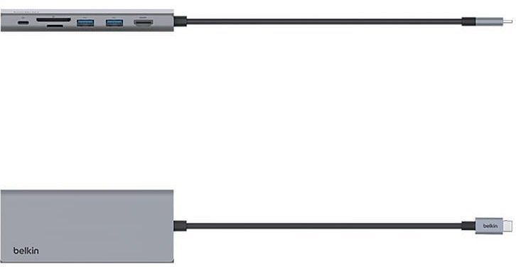 USB-хаб Belkin USB Type-C 7-in-1 (INC009btSGY)