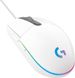 Мышь Logitech G102 Lightsync USB White (910-005824)