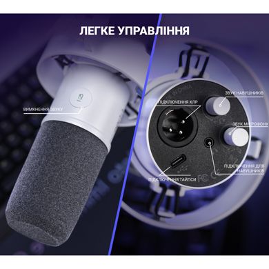 Микрофон студийный/ для ПК Fifine K688W