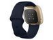 Смарт-годинник Fitbit Versa 3 Midnight/Soft Gold Aluminum (FB511GLNV)