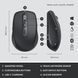 Комплект Клавиатура Logitech MX Keys Mini Combo for Business Wireless Mouse and Keyboard Combo ESP Graphite (920-011053)