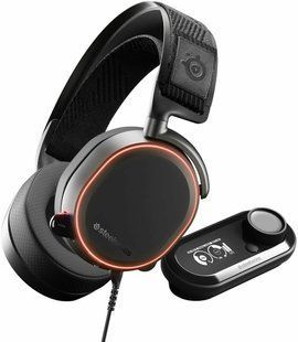 Наушники с микрофоном SteelSeries Arctis Pro + GameDAC Black (61453)