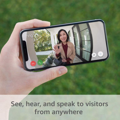 Відеодзвінок дверний Ring Video Doorbell 2 Satin Nickel
