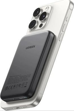 Зовнішній акумулятор (павербанк) UGREEN 5000mAh 15W Black (25866)