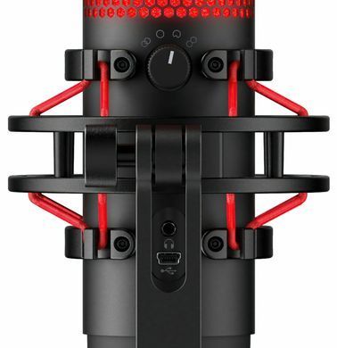 Микрофон для ПК/ для стриминга, подкастов HyperX Quadcast (HX-MICQC-BK)