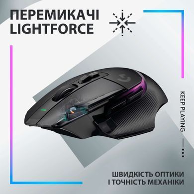 Мышь Logitech G502 X PLUS Black (910-006162), 25600 dpi