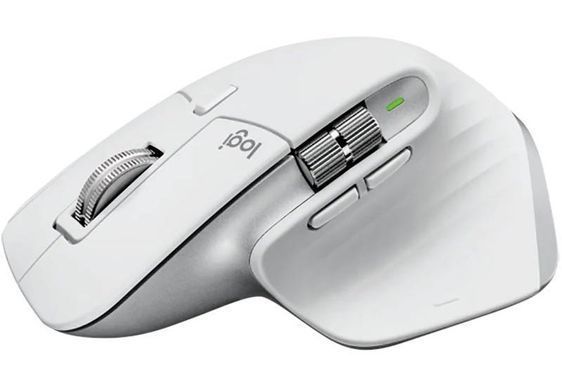 Миша Logitech MX Master 3S Pale Grey (910-006560), 8000 dpi