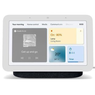 Центральный контроллер для умного дома Google Nest Hub 2nd Generation Charcoal (GA01892-US)