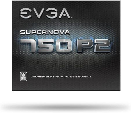 Блок живлення EVGA SuperNova 750 P2 220-P2-0750-X1, 80+ PLATINUM 750W, Fully Modular, ECO Mode