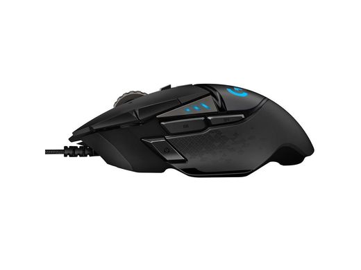 Мышь Logitech G502 HERO Gaming Mouse & G240 Cloth (910-005973) - Уценка, Черный, 16000 dpi