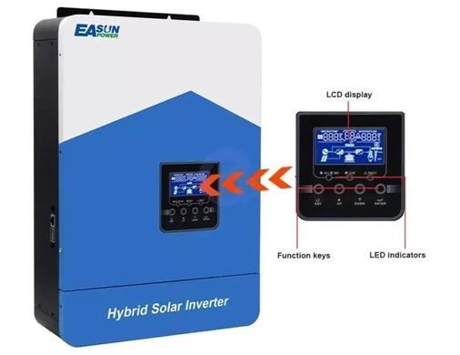Гибридный солнечный инвертор (hybrid) Easun iSolar-SMH-II-2.2KW WiFi