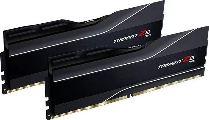 Память для настольных компьютеров G.Skill 64 GB (2x32GB) DDR5 6000 MHz Trident Z5 Neo (F5-6000J3040G32GX2-TZ5N), DDR5, 32 Гб, 2, Охлаждения модуля