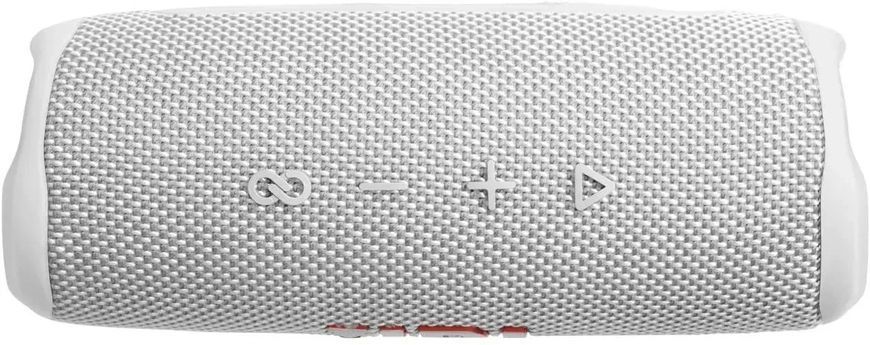 Портативная колонка JBL Flip 6 Steel White (JBLFLIP6WHT)