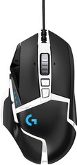 Миша Logitech G502 SE Hero Gaming Mouse USB Black/White (910-005729) - Уцінка, Чорний, 16000 dpi
