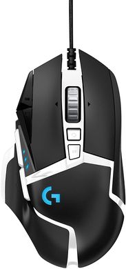 Мышь Logitech G502 SE Hero Gaming Mouse USB Black/White (910-005729) Open Box, Черный, 16000 dpi