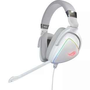 Наушники с микрофоном ASUS ROG Delta White Edition (90YH02HW-B2UA00)