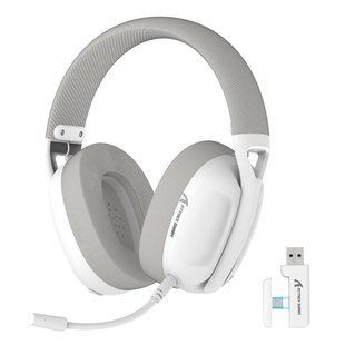 Наушники с микрофоном ATTACK SHARK L80 White