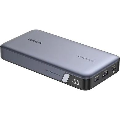 Зовнішній акумулятор (павербанк) UGREEN 145W 3-port Laptop Fast Charging Power Bank 25000mAh PB205 (90597)