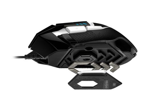 Мышь Logitech G502 SE Hero Gaming Mouse USB Black/White (910-005729) - Уценка, Черный, 16000 dpi