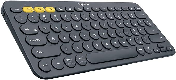 Клавиатура беспроводная Logitech K380 Multi-Device dark gray Bluetooth Keyboard us/ansi (920-007582)