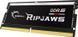 Пам'ять для ноутбуків G.Skill 64 GB (2x32GB) SO-DIMM DDR5 4800 MHz Ripjaws (F5-4800S3838A32GX2-RS), DDR5, 64 ГБ, 2, Відсутня