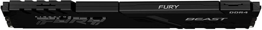 Память для настольных компьютеров Kingston FURY 32 GB DDR4 3600 MHz Beast (KF436C18BB/32), DDR4, 32 Гб, 1, Поддержка профиля XMP