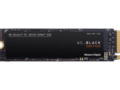 SSD WD Black SN750 NVME SSD 1 TB Gen3x4 PCIe M.2 (WDS100T3X0C), Черный