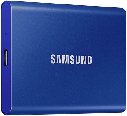 SSD накопитель Samsung T7 1 TB Indigo Blue (MU-PC1T0H/WW)