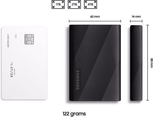 SSD накопичувач Samsung T9 2 TB Black (MU-PG2T0B)