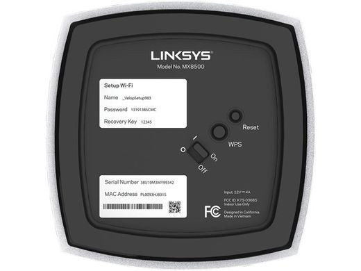 Mesh-система Linksys MX8503 Atlas Max 6E Tri-Band Mesh Wi-Fi 6E System (3-Pack)